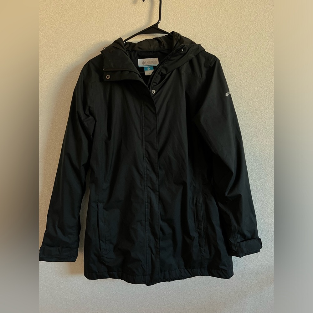 Women’s Size Medium Omni tech Columbia rain jacket